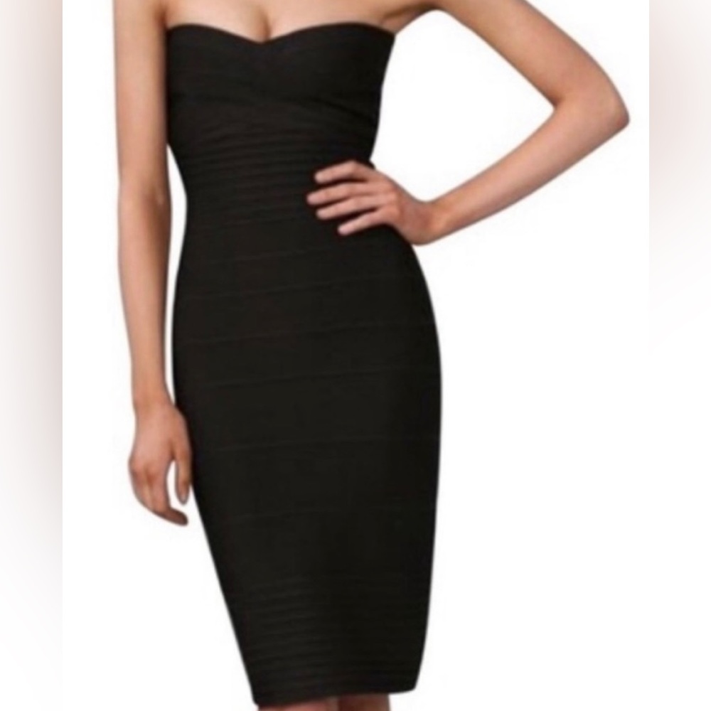 Herve Leger bandage dress